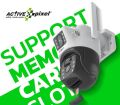 2mp+2mp Dual Screen Solar Camera Outdoor Wireless /WiFi PTZ Dual Lens Security Protection Auto Tracking CCTV Cameras. 
