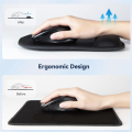 Portable Comfortable Mouse Pad for Computer Ergonomic Gaming Mouse Pad Home Non-Slip Base. 