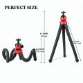 Flexible Tripod For Dslr Camera And Mobile Phone. 