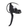 Durable Aluminum Alloy Electric Scooter Handbrake Non Slip With Bell E-Scooter Brake Lever Waterproof Hall Effect Handbrake Electric Scooter Replacement Part. 