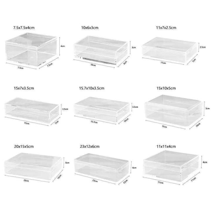 Durable%20Multi%20Size%20Storage%20Box%20High%20Transparency%20Acrylic%20Food%20Gift%20Packaging%20with%20Cover%20Plastic%20Container%20Home%20-%20Image%203
