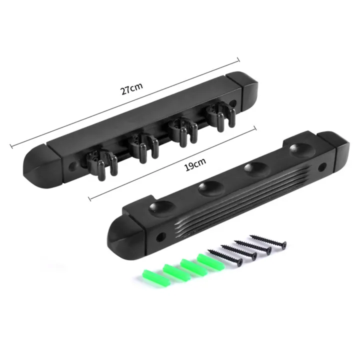 MOUSSY%20Billiard%20Cue%20Rack%20Premium%20Hardwood%20Pool%20Cue%20Rack%20Wall%20Mount%20Billiard%20Stick%20Holder%20for%20Cue%20Storage%20Organization%20Ideal%20for%20Cue%20Stick%20-%20Image%203