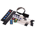 1 2 3 4 5 6 7 8 Key Button Membrane Switch Matrix Array Keyboard Keypad Control Panel Pad DIY Kit For Arduino Smart Car. 