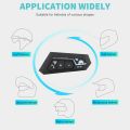 NAMUNY 2 Set Motorcycle 5.0 Bluetooth Helmet Intercom Universal Pairing Earphone Headset with CNC Noise Reduction BT22. 