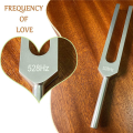 10X 528Hz Tuning Fork with Resonance Box, Aluminum Alloy, Wooden Speaker, Perfect for SPA Aromatherapy. 