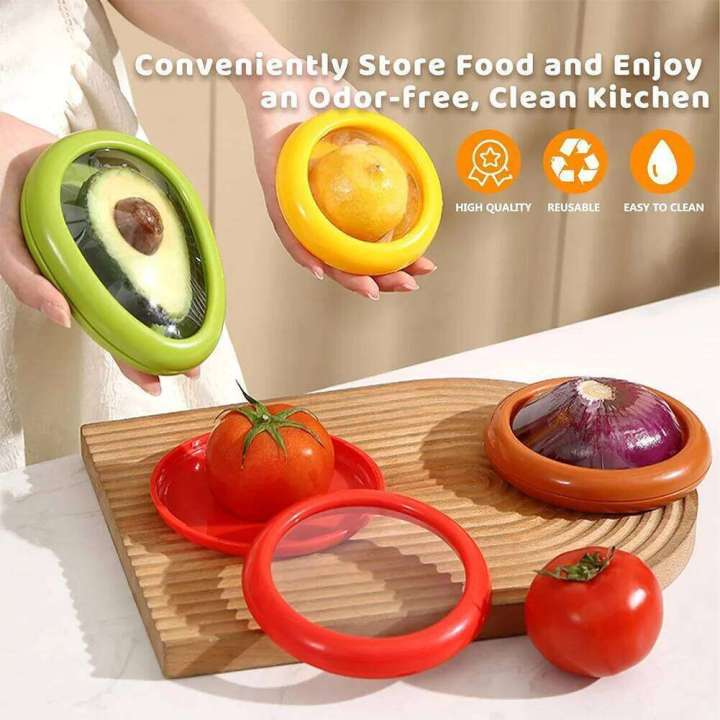 4Pcs%20Silicone%20Fresh%20Stretch%20Pod%20Reusable%20and%20Vegetable%20Fruit%20Storage%20Containers%20for%20Fridge%20-%20Image%204