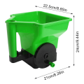Handheld Spreader Planting Tool, Reusable Garden Supplies Spreader, 3L Portable Lawn Spreader, Handheld Green Spreader. 