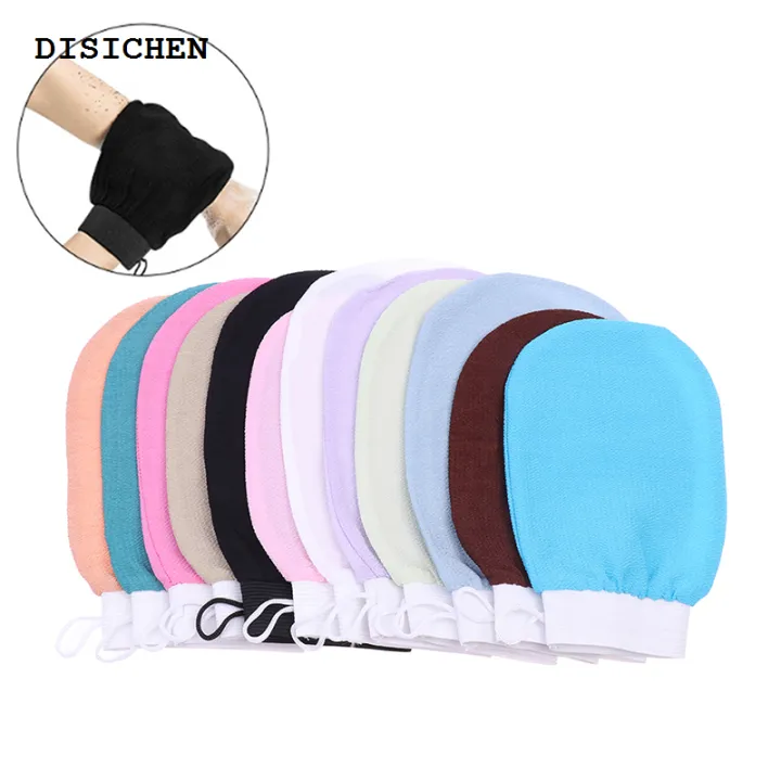 DISICHEN%202025%20New%201Pc%20Body%20Scrubber%20Bath%20Brush%20Double%20Sided%20Hammam%20Scrub%20Mitt%20Magic%20Peeling%20Glove%20Exfoliating%20Tan%20Removal%20Mitt%20-%20Image%203