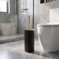 Corner Gap Brush Long-Handle Toilet Brush Hard-Bristled 360° Rotating Bathroom Brush Compact Stand No-Dead Spot Cleaning Toilet Cleaning Brush Bathroom Cleaning. 