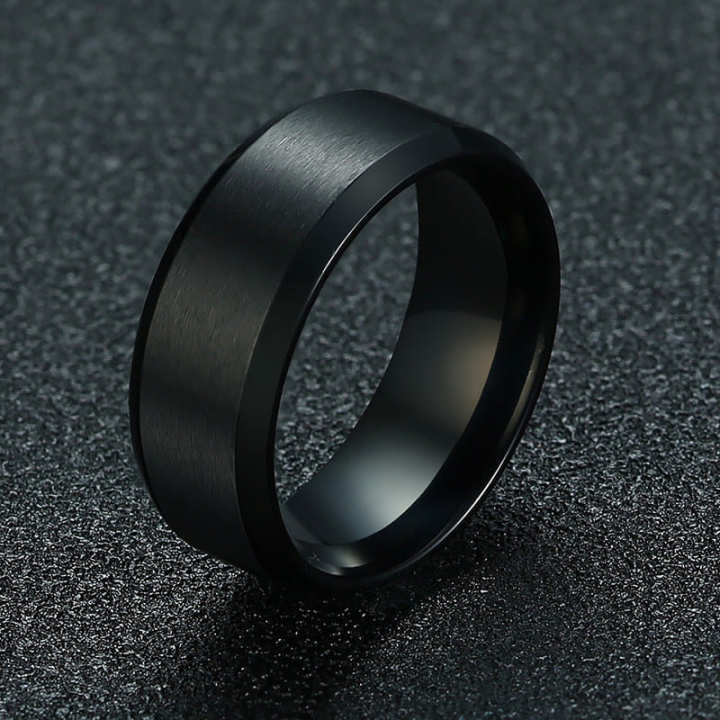 Black Ring For Men