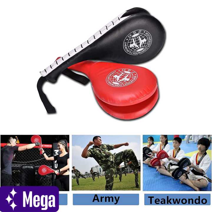 Taekwondo Double Kick Pad Target Tae Kwon Do Karate Kickboxing Training