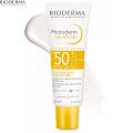 Bioderma Photoderm Aquafluide SPF 50+ UVA UVB PA++++ Sunscreen 40 ml | Invisible | Sensitive Skin | Moisturizing | Dry Touch | Ultra Light Texture. 