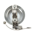 2X Retro Aluminum Bicycle Belly Jingle Bicycle Berber Pukkh Ding East Silver Bicycle Bell. 