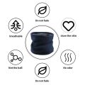 Unisex Outdoor Accessories Knitted Thick Double-Layer Windproof Fleece Lined Scarf Circle Loop Scarves Neck Warmer Winter Neck Gaiter. 