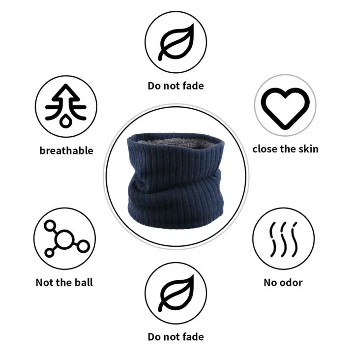 Unisex%20Outdoor%20Accessories%20Knitted%20Thick%20Double-Layer%20Windproof%20Fleece%20Lined%20Scarf%20Circle%20Loop%20Scarves%20Neck%20Warmer%20Winter%20Neck%20Gaiter%20-%20Image%202
