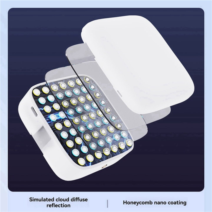 M22%20Magnetic%20LED%20Selfie%20Light%20Phones%20Clip-on%20Dual%20Color%20Temperature%20Portable%20Fill%20Light%20for%20Outdoor%20Photography%20White%20-%20Image%203