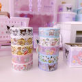 10Pcs Sanrio Washi Tape Set Adorable Kuromi, My Melody & Cinnamoroll Designs Podazz. 