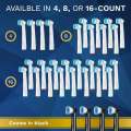 Head Compatible with Oral B Braun Electric Toothbrush 4-16Pcs/Set Precision Replacement Brush Heads For Smart Genius. 