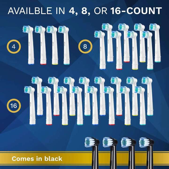 Head Compatible with Oral B Braun Electric Toothbrush 4-16Pcs/Set Precision Replacement Brush Heads For Smart Genius