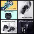 MaxBass One ANC | Amazon's #1 Wireless Earbuds, ANC (40 dB), Bluetooth 5.4 with 4 ENC Noise Cancelling Mic, LED Display, IP54 Water Resistance, 48H Playtime. 