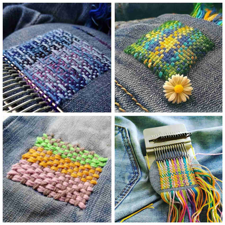 NAMUNY%202%20Sets%20Small%20Speedweve%20Type%20Weave%20Tool%20DIY%20Wooden%20Speedweve%20Darning%20Tool%20Mini%20Fun%20Mending%20(14%20Hooks)%20-%20Image%205