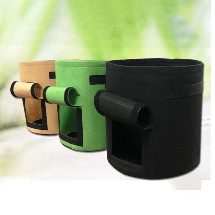 2%20Pcs%20Plant%20Grow%20Bags%207%20Gallon%20Nonwoven%20Fabric%20Growing%20Bags(Black)%20-%20Image%203