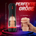 Lifelike Automatic 5 Thrusting 10 Vibrating Vocable Masturbation Cup Sex Toy For Men. 