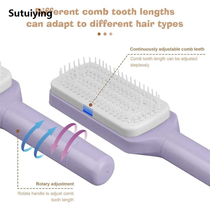 Sutuiying%20Rotatable%20Self%20Cleaning%20Hair%20Brush%20Telescopic%20Massage%20Airbag%20Combs%20Original%20Retractable%20Bristle%20Hair%20Brush%20Anti-Static%20Sclap%20Massage%20Comb%20-%20Image%204