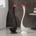 Corner Cleaning Tools Swan Shape Long Handle Toilet Brush Cartoon Dense Bristle Head Toilet Plunger Household Plastic Toilet Cleaning Brush Cleaning. 