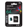 ADATA 4K MicroSD Memory Card (Up to 100MB/s | Support: Mobile, Tablet, Dash Recorders, Motion Camera). 