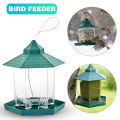 Waterproof Hanging Gazebo Bird Feeder Villa Outdoor Feeding For Garden Decor MENGYU. 
