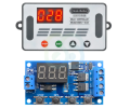 DDC-432 Dual MOS LED Digital Delay Controller Time Delay Relay Trigger Cycle Timer Delay Switch Timing Control Module DC 12V 24V. 