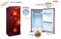 Gem Refrigerator - 215 Ltr - Direct Cool - Camelot Red. 