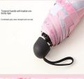 Double Layer Sun And Rain Umbrella Spf 50+ Folding Travel Sun Umbrella Anti-uv Protection Parasols. 