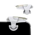 King 2 Metal Click PUBG Mobile Game Fire Button Aim Key Smart Phone Gaming Trigger L1 R1 Shooter Controller. 