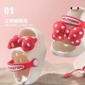 New Kids Slippers Summer Wholesale Cute Cartoon Soft Sole Indoor & Outdoor Baby Sandals Anti Slip Breathable Hole Shoes. 