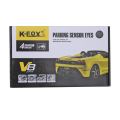 K FOX/  Car Parking Sensor Reversing Radar Kit Warning Sound Indicator Probe System 12V. 