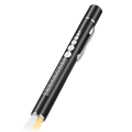 1 PCS USB Rechargeable Medical-Handy Pen Light Stainless Steel Mini Nursing Flashlight Torch Lamp Pocket Led Flashlight. 