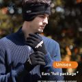 Wenefang Warm earmuffs winter headband ear muffs men thickened warmth running Hot Selling skiing outdoor sports headband forehead Cycling Cold proof. 