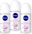 83747 Nivea Extra Brightening 8 Super Food, Vitamin C Collagen Booster Underarm Roll on Deodorant, Size 50 ml. 
