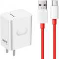 30 Watt Fast Wrap Charger with USB Type-C Cable Wall Power Adapter For OnePlus Mobile. 
