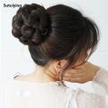 Sutuiying Synthetic 1PC woman invisible natural Short Curly 2025 New Wig Clip Fluffy Pear Blossom wig Headdress Clip. 