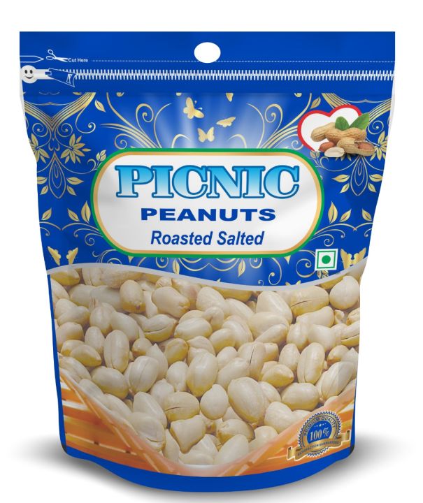 Picnic Roasted Salted Peanuts, 1000 GM (1KG)