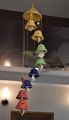 Ceramic Wind Chime (Multicolour) | Windchime | Handmade for Soft Sounds Satisfying. 
