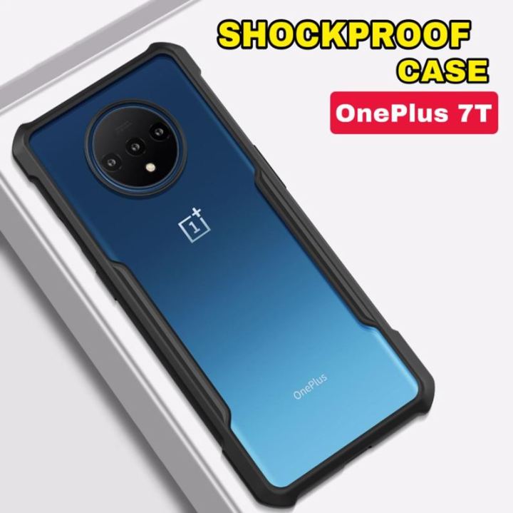 OnePlus%207T%20Bumper%20Shockproof%20Clear%20Case%20Cover%20Casing%20-%20Image%202