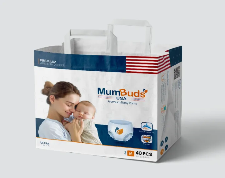MumBuds%20USA%20Ultrathin%20Baby%20Diapers%20Medium%20(7-12%20kg)%20%E2%80%93%2040%20pcs%20Pant%20Style%20%20Ultra%20Soft,%20Breathable%20&%20Sensitive%20Skin%20Safe%20Diapers%20-%20Image%203