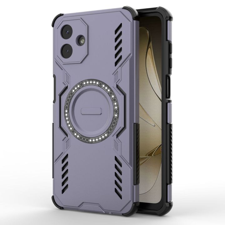 Samsung Galaxy A07 4G MagSafe Case,Magnetic Drop-Proof Phone Case Cover for Samsung Galaxy A07 4G