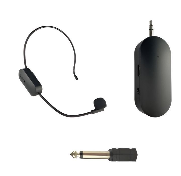 Wireless Microphone Headset UHF Wireless Mic Headset and Handheld 2 in1 160 ft Range for Voice Amplifier, Stage Speakers, Teach