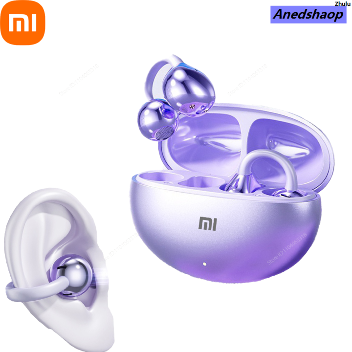 Zhulu2025 Xiaomi Open Ear Clip Earbuds ENC Wireless Bluetooth5.4 ...