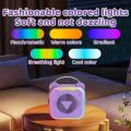 Bluetooth Speaker Portable Mini Karaoke Machine 3.5mm Earphone Charging Mini Bluetooth Audio Durable HIFI Surround Mini Home Karaoke Speaker Outdoor Karaoke. 
